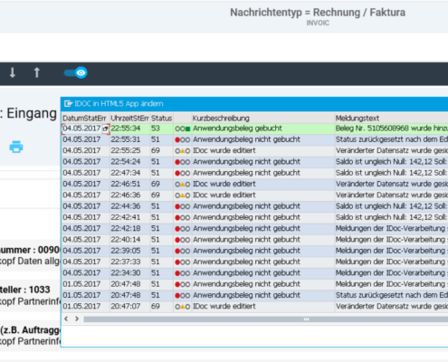 EPO IDoc Monitor für SAP Status